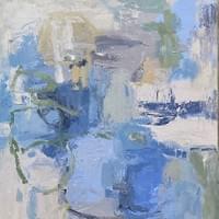 SOLD - Blues Flutter 24"x30" SOLD - Blues Flutter 24"x30"