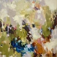 SOLD - Familiar Places 36"x48" SOLD - Familiar Places 36"x48"