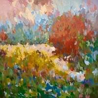 Where I Wander - 48" x 48" Where I Wander - 48" x 48"