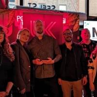 Lee Erimnez (3rd from left) at the UK Music Outstanding MAP Graduate Awards In Style At Liverpool’s Sound City