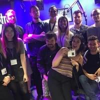 Lee Erinmez returns to his old work place, BBC Radio 1, with a group of pointblank music students