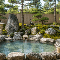 Iwa Garden outdoor bath Iwa Garden outdoor bath
