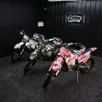 Custom wrap for 3 Motorcycle Custom wrap for 3 Motorcycle