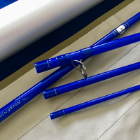 Livingston Western Glass 898-4 Blue