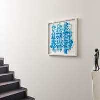 Champs de Lin, 68x67 cm