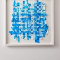 Champs de Lin, 68x67 cm