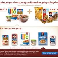 Quaker/Walmart.com Brand Store User Experience & Copy Quaker/Walmart.com Brand Store User Experience & Copy