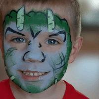 Dinosaurus schmink Dinosaurus schmink