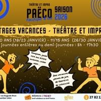 LES STAGES DE JANVIER 2026 LES STAGES DE JANVIER 2026