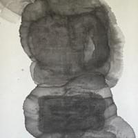 被扭曲 水墨纸面 69x137cm 被扭曲 水墨纸面 69x137cm