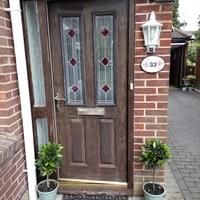 (Before) Front door redecoration (Before) Front door redecoration