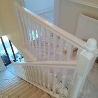 Handrail & spindles Handrail & spindles