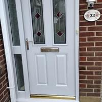 (After) Front door redecoration (After) Front door redecoration