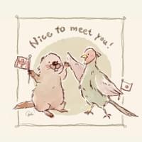 Hello!(使用ツール:鉛筆, 水彩, Fire Alpaca) Hello!(使用ツール:鉛筆, 水彩, Fire Alpaca)