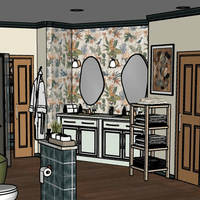 Sketchup Rendering of Bathroom Sketchup Rendering of Bathroom