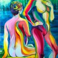 aura F40, oil on canvas, 2025