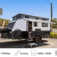 Modern pop top caravan Modern pop top caravan