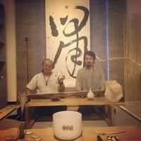 李峰與吟嘯大師 李峰與吟嘯大師