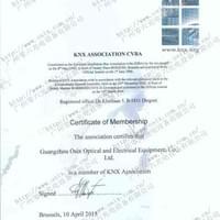 KNX certificate KNX certificate