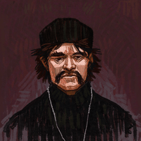 Priest character portrait for unpublished Horror game (designs for 3D models in the development part of the page) Priest character portrait for unpublished Horror game (designs for 3D models in the development part of the page)