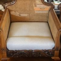 Tapizado de butaca clásica en Madrid Tapizado de butaca clásica en Madrid