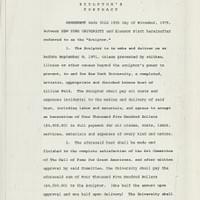 Lillian D Wald bust contract Lillian D Wald bust contract