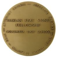 Harlan Stone Medal reverse Harlan Stone Medal reverse