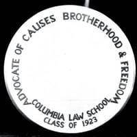 Columbia Law School Plaque Columbia Law School Plaque