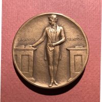 Rufus Choate Medal reverse Rufus Choate Medal reverse