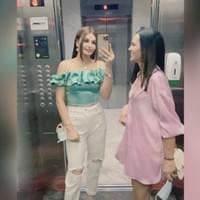 Merrisa and Nesta on the 45th floor Dubai Merrisa and Nesta on the 45th floor Dubai