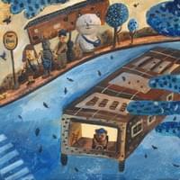 清晨巴士 ( 私人收藏 ) 清晨巴士 ( 私人收藏 )