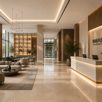 Hotel Lobby RailFlex Hiện Đại Hotel Lobby RailFlex Hiện Đại