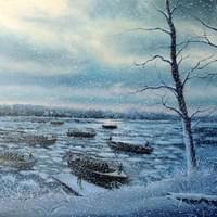 Washington's Crossing, 18" x 24" Private Collection Washington's Crossing, 18" x 24" Private Collection