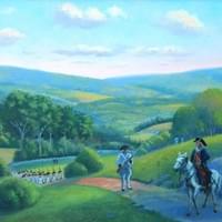 Rochambeau's march to Yorktown 24" x 30" Available Rochambeau's march to Yorktown 24" x 30" Available