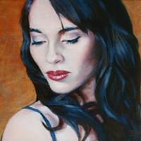 "Nina"  14x11" oil on linen "Nina"  14x11" oil on linen