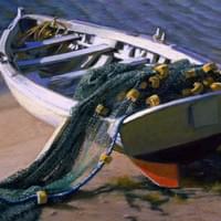 "Waiting for the Tide"  24x18" pastel "Waiting for the Tide"  24x18" pastel