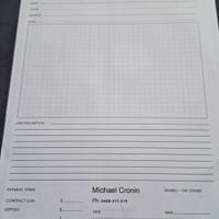 WORK ORDER WORK ORDER