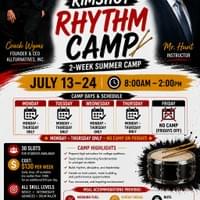 Summer Drumming Camp 2026 Summer Drumming Camp 2026