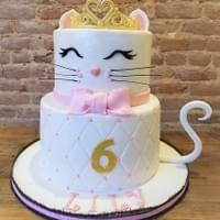 Cat kitty princess cake