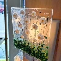 Fused glass night light Fused glass night light
