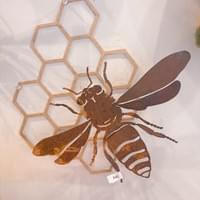 Metal bee wall decor Metal bee wall decor