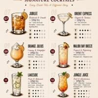 SIGNATURE COCKTAILS 02 SIGNATURE COCKTAILS 02
