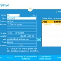 Fiche employé - logiciel de caisse pour lfeuriste Fiche employé - logiciel de caisse pour lfeuriste