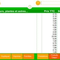 Liste des produits - logiciel de caisse pour lfeuriste Liste des produits - logiciel de caisse pour lfeuriste