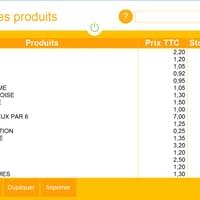 Liste des produits Liste des produits