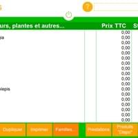 Liste des produits - logiciel de caisse pour lfeuriste Liste des produits - logiciel de caisse pour lfeuriste