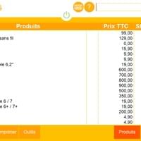 Liste des produits - logiciel de caisse pour lfeuriste Liste des produits - logiciel de caisse pour lfeuriste