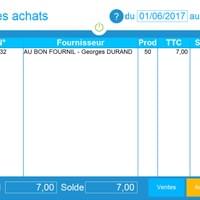 Liste des achats Liste des achats