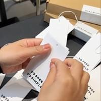 Garment Hang Tags Garment Hang Tags