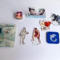 Acrylic material craft shaping Acrylic material craft shaping